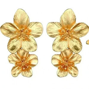 Gold Statement Earrings for Women